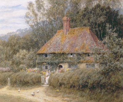 Valewood Farm under Blackwood, Surrey by Helen Allingham